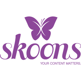Logo Skoons gemaakt door NOBLY